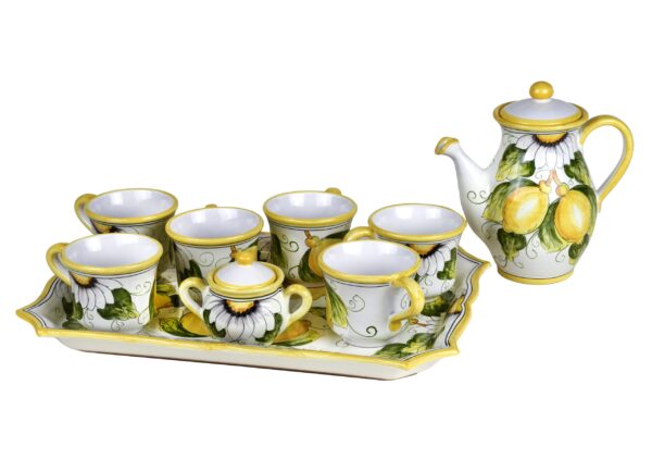 Tea set "Sorrento" white