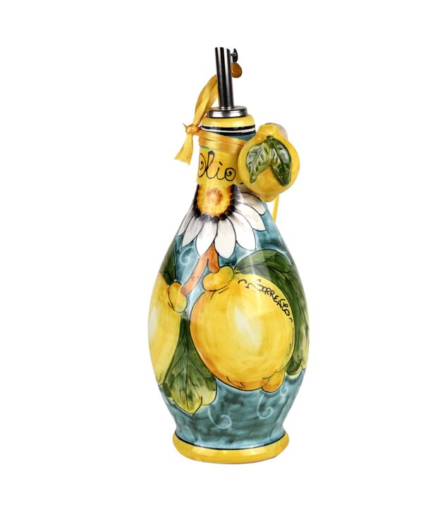 "Sorrento" Olive Oil Bottle Deluxe green